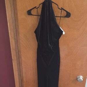 Nine West Black Backless Dress